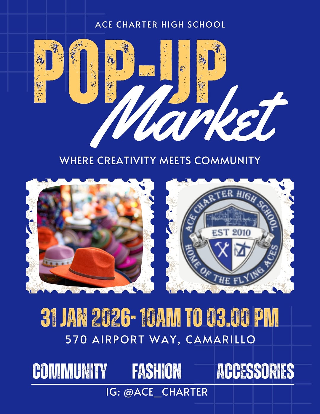 ACE Charter High School Pop-Up Market